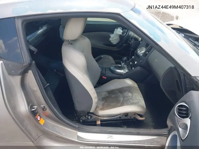 2009 Nissan 370Z Touring VIN: JN1AZ44E49M407318 Lot: 45336848