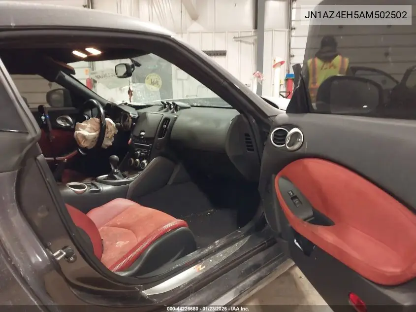 2010 Nissan 370Z Touring VIN: JN1AZ4EH5AM502502 Lot: 44226680
