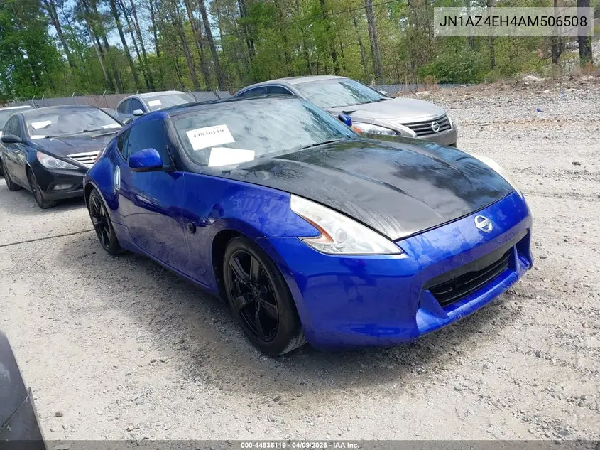 2010 Nissan 370Z VIN: JN1AZ4EH4AM506508 Lot: 44836119