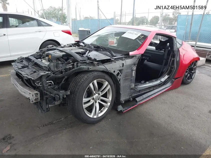 2010 Nissan 370Z Touring VIN: JN1AZ4EH5AM501589 Lot: 44842781