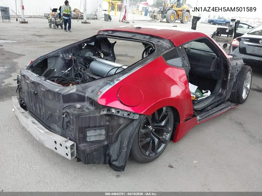2010 Nissan 370Z Touring VIN: JN1AZ4EH5AM501589 Lot: 44842781