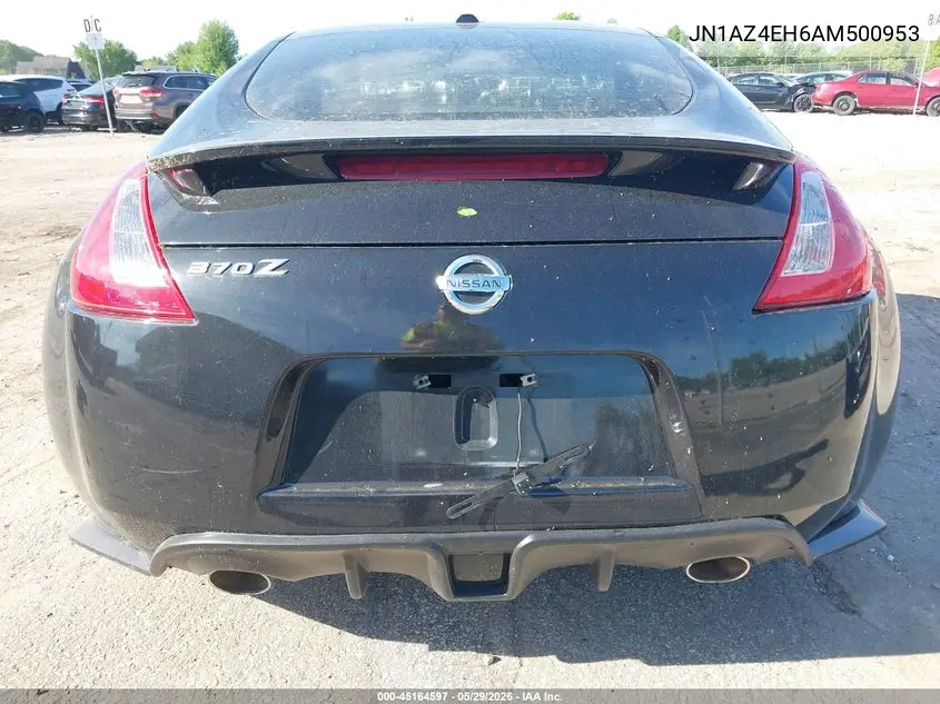 2010 Nissan 370Z Touring VIN: JN1AZ4EH6AM500953 Lot: 45164597