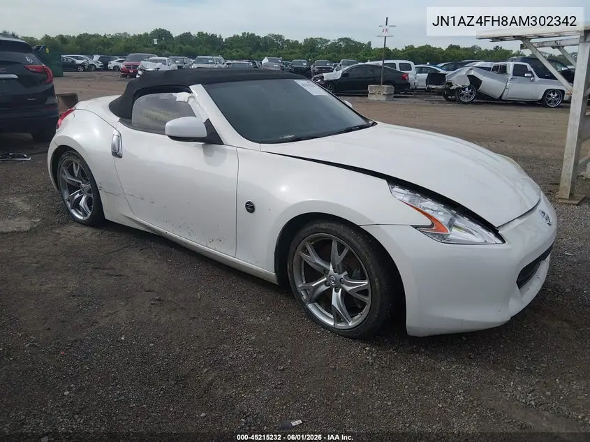 2010 Nissan 370Z Touring VIN: JN1AZ4FH8AM302342 Lot: 45215232