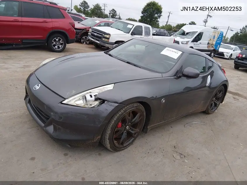 JN1AZ4EHXAM502253 2010 Nissan 370Z Touring