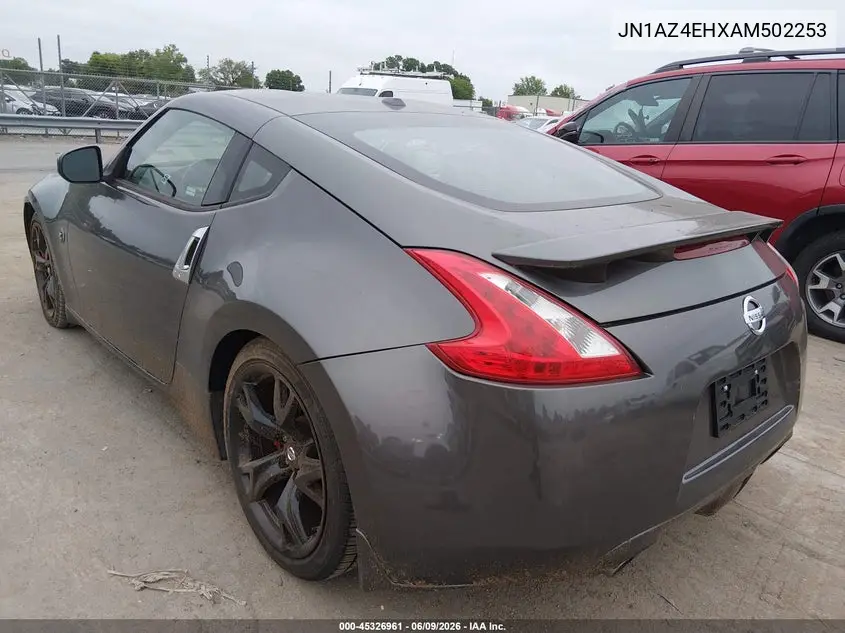 JN1AZ4EHXAM502253 2010 Nissan 370Z Touring