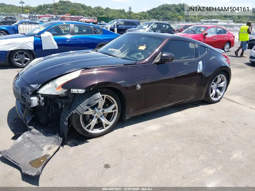 2010 Nissan 370Z Touring VIN: JN1AZ4EH4AM504161 Lot: 45515321