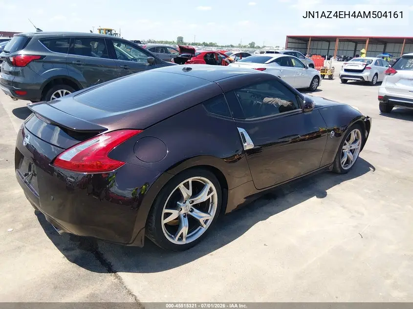 2010 Nissan 370Z Touring VIN: JN1AZ4EH4AM504161 Lot: 45515321