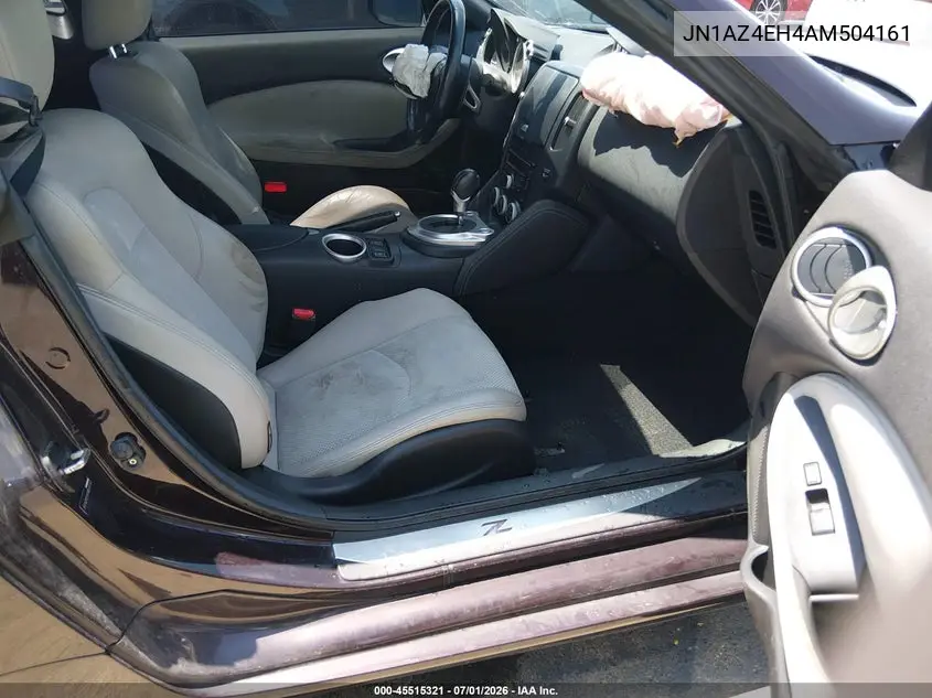 2010 Nissan 370Z Touring VIN: JN1AZ4EH4AM504161 Lot: 45515321
