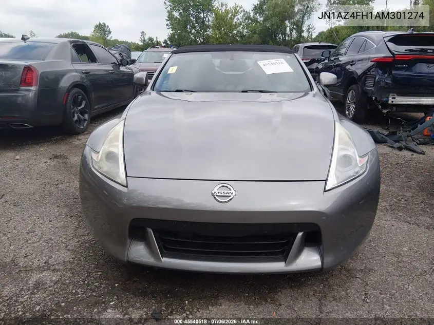 2010 Nissan 370Z Touring VIN: JN1AZ4FH1AM301274 Lot: 45540518