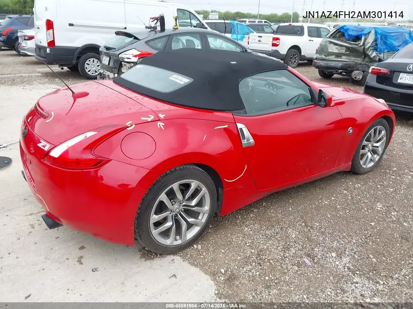 2010 Nissan 370Z Touring VIN: JN1AZ4FH2AM301414 Lot: 45591984