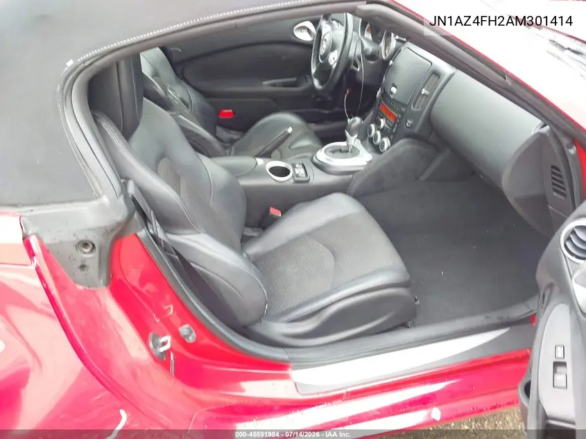 2010 Nissan 370Z Touring VIN: JN1AZ4FH2AM301414 Lot: 45591984