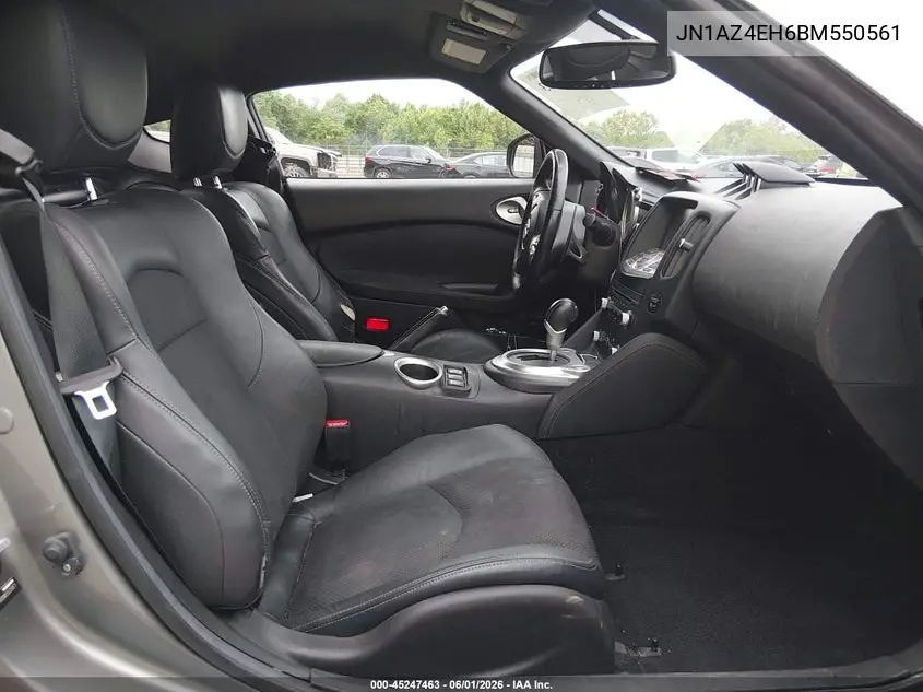 2011 Nissan 370Z Touring VIN: JN1AZ4EH6BM550561 Lot: 45247463