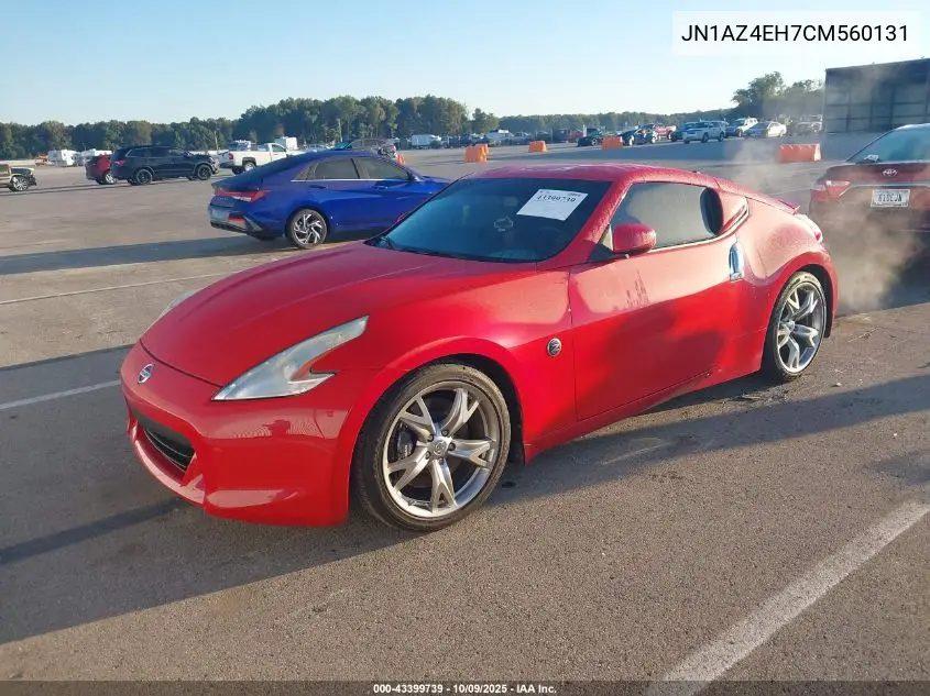 2012 Nissan 370Z Touring VIN: JN1AZ4EH7CM560131 Lot: 43399739
