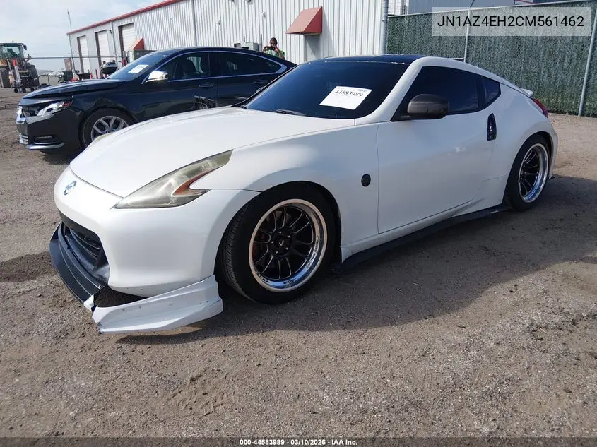 2012 Nissan 370Z Touring VIN: JN1AZ4EH2CM561462 Lot: 44583989