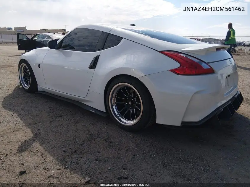2012 Nissan 370Z Touring VIN: JN1AZ4EH2CM561462 Lot: 44583989