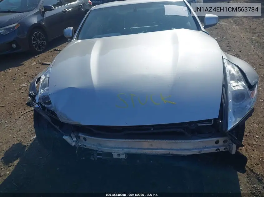 2012 Nissan 370Z VIN: JN1AZ4EH1CM563784 Lot: 45340008