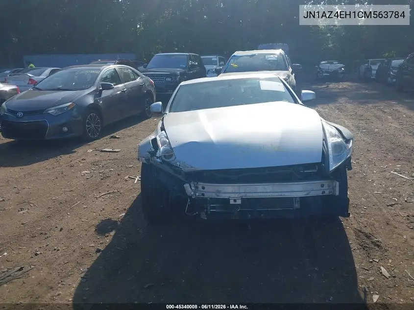 2012 Nissan 370Z VIN: JN1AZ4EH1CM563784 Lot: 45340008