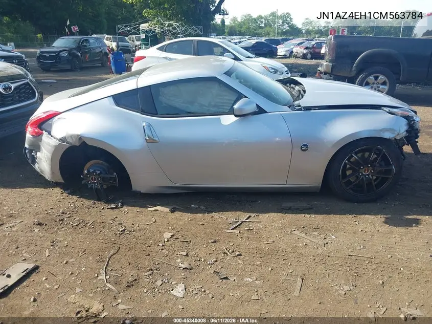 2012 Nissan 370Z VIN: JN1AZ4EH1CM563784 Lot: 45340008