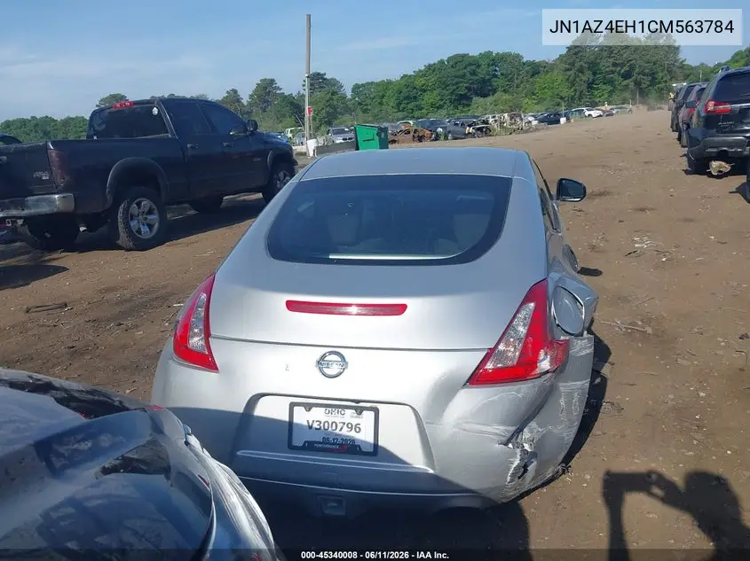 2012 Nissan 370Z VIN: JN1AZ4EH1CM563784 Lot: 45340008