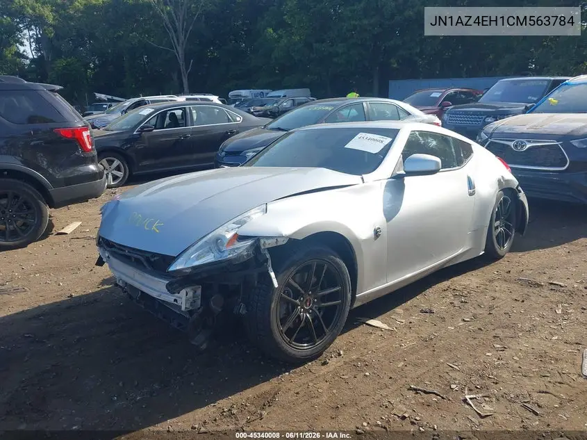 2012 Nissan 370Z VIN: JN1AZ4EH1CM563784 Lot: 45340008