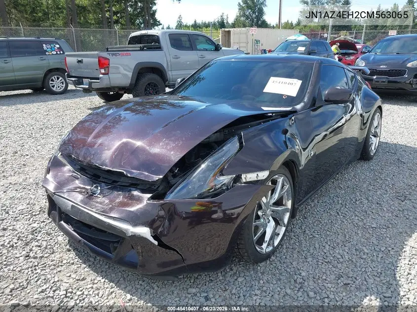 2012 Nissan 370Z VIN: JN1AZ4EH2CM563065 Lot: 45410407