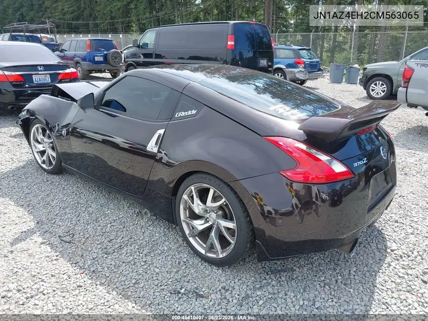 2012 Nissan 370Z VIN: JN1AZ4EH2CM563065 Lot: 45410407