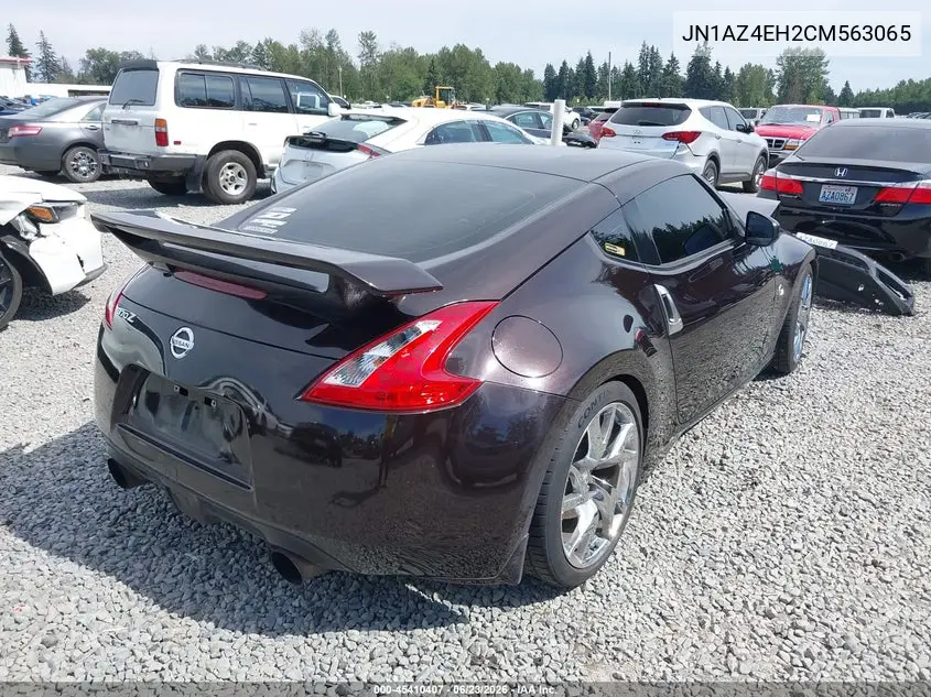 2012 Nissan 370Z VIN: JN1AZ4EH2CM563065 Lot: 45410407