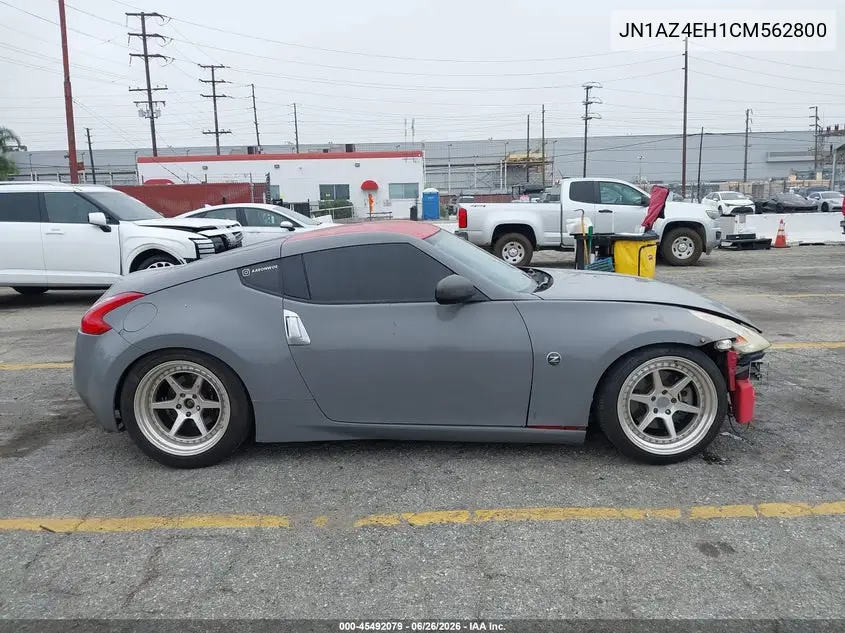 2012 Nissan 370Z VIN: JN1AZ4EH1CM562800 Lot: 45492079