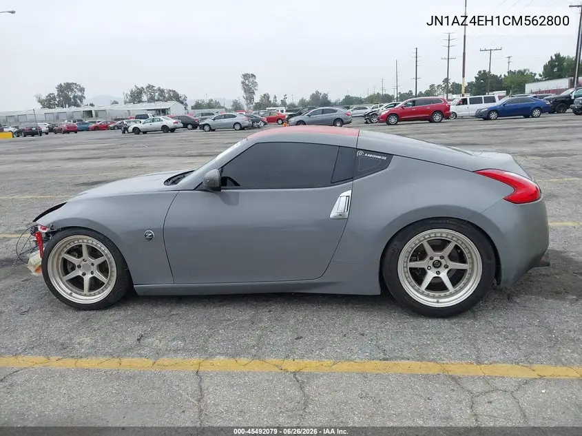 2012 Nissan 370Z VIN: JN1AZ4EH1CM562800 Lot: 45492079