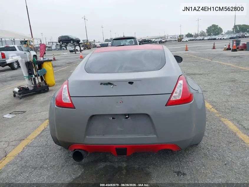 2012 Nissan 370Z VIN: JN1AZ4EH1CM562800 Lot: 45492079