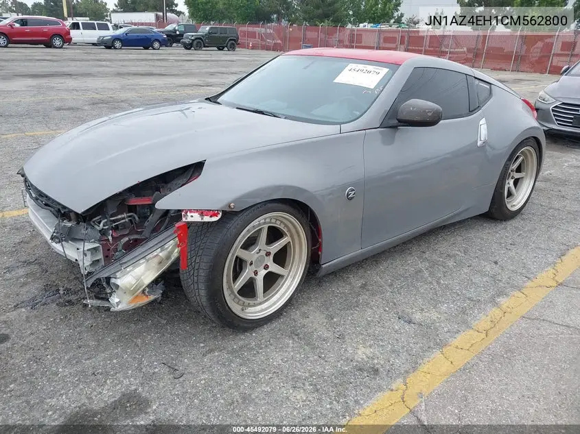 2012 Nissan 370Z VIN: JN1AZ4EH1CM562800 Lot: 45492079
