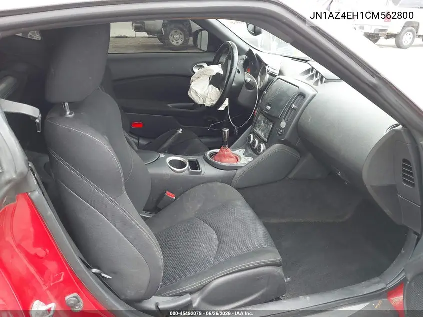 2012 Nissan 370Z VIN: JN1AZ4EH1CM562800 Lot: 45492079