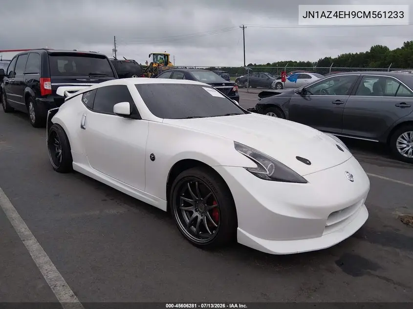 2012 Nissan 370Z Nismo VIN: JN1AZ4EH9CM561233 Lot: 45606281
