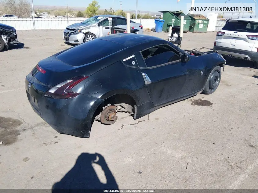 2013 Nissan 370Z VIN: JN1AZ4EHXDM381308 Lot: 44640736