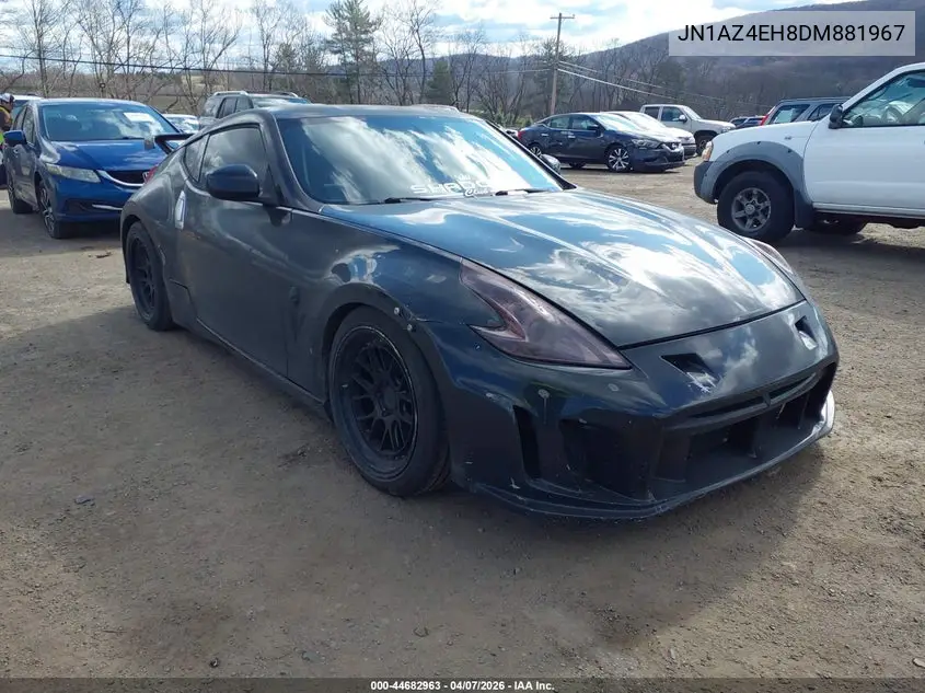 2013 Nissan 370Z VIN: JN1AZ4EH8DM881967 Lot: 44682963