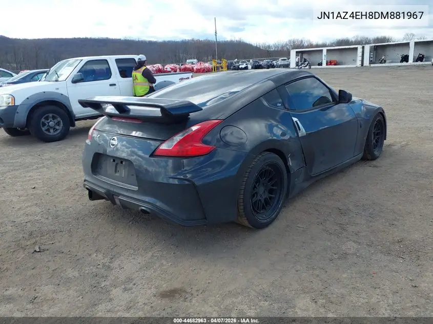 2013 Nissan 370Z VIN: JN1AZ4EH8DM881967 Lot: 44682963
