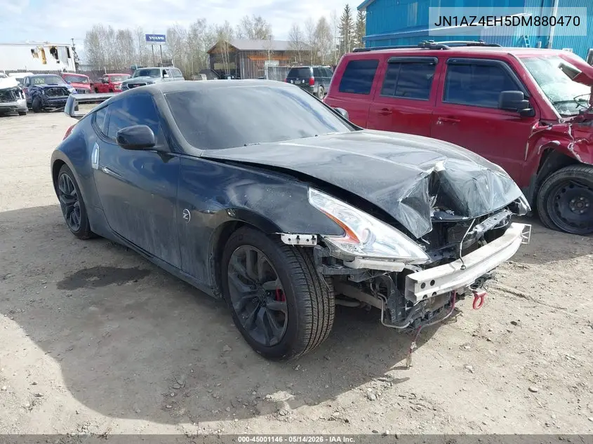 2013 Nissan 370Z VIN: JN1AZ4EH5DM880470 Lot: 45001146