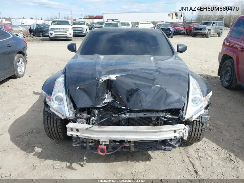 2013 Nissan 370Z VIN: JN1AZ4EH5DM880470 Lot: 45001146