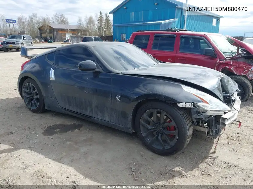 2013 Nissan 370Z VIN: JN1AZ4EH5DM880470 Lot: 45001146