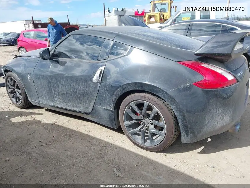 2013 Nissan 370Z VIN: JN1AZ4EH5DM880470 Lot: 45001146