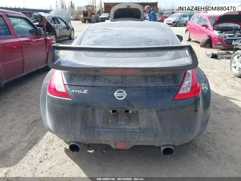 2013 Nissan 370Z VIN: JN1AZ4EH5DM880470 Lot: 45001146