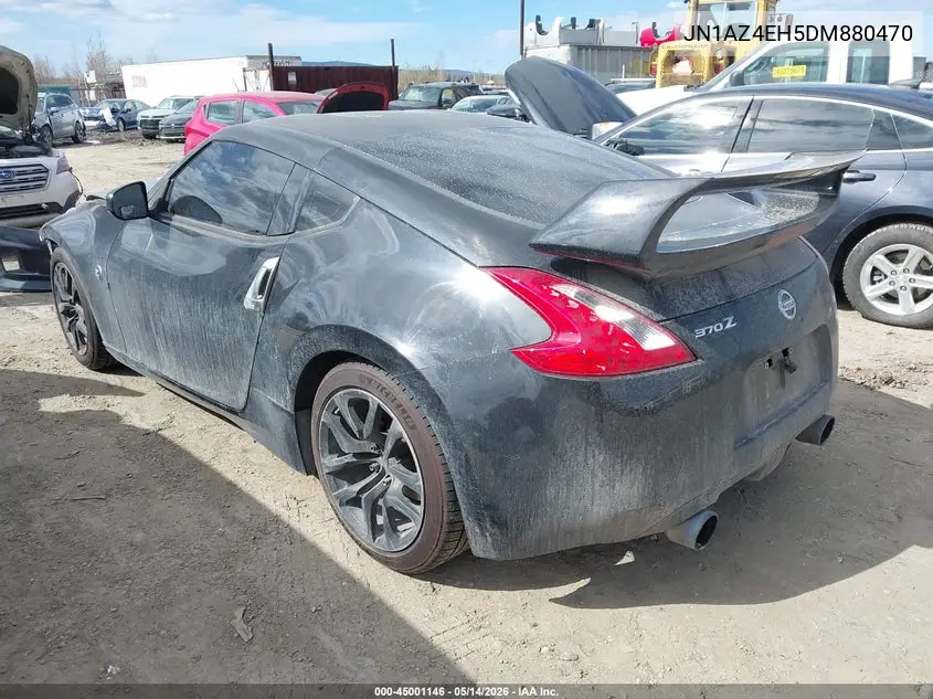 2013 Nissan 370Z VIN: JN1AZ4EH5DM880470 Lot: 45001146