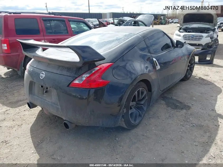 2013 Nissan 370Z VIN: JN1AZ4EH5DM880470 Lot: 45001146