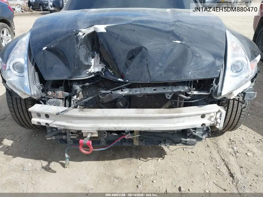 2013 Nissan 370Z VIN: JN1AZ4EH5DM880470 Lot: 45001146