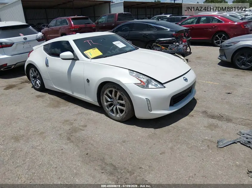 2013 Nissan 370Z Touring VIN: JN1AZ4EH7DM881992 Lot: 45566619
