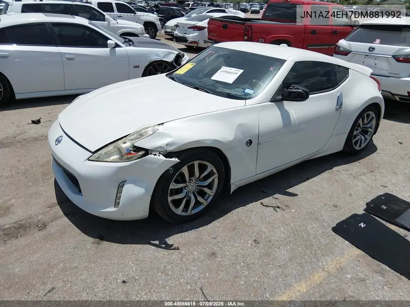 2013 Nissan 370Z Touring VIN: JN1AZ4EH7DM881992 Lot: 45566619