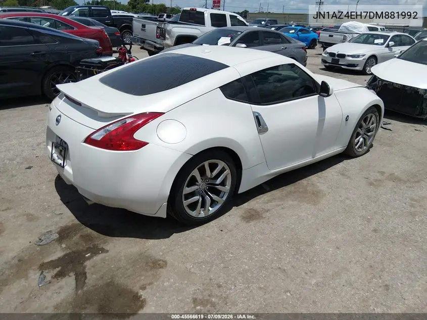 2013 Nissan 370Z Touring VIN: JN1AZ4EH7DM881992 Lot: 45566619