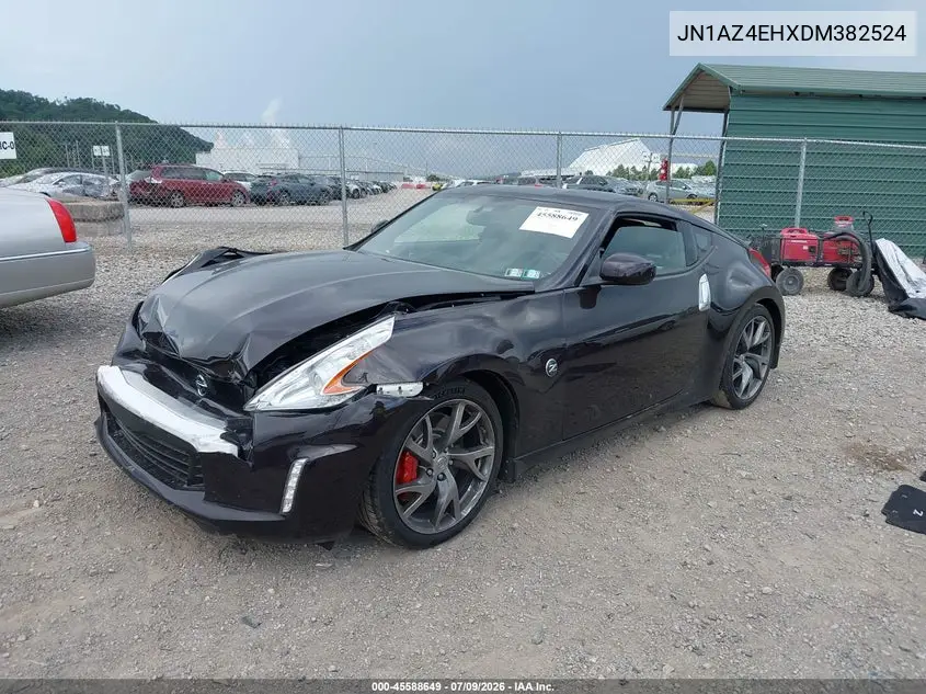 2013 Nissan 370Z Touring VIN: JN1AZ4EHXDM382524 Lot: 45588649