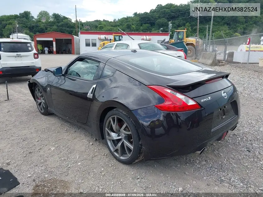 2013 Nissan 370Z Touring VIN: JN1AZ4EHXDM382524 Lot: 45588649