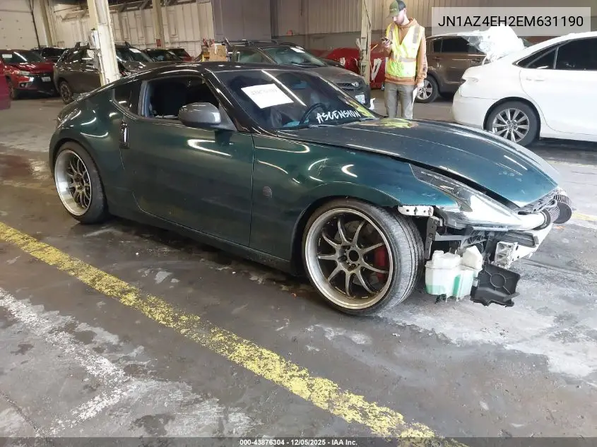 JN1AZ4EH2EM631190 2014 Nissan 370Z